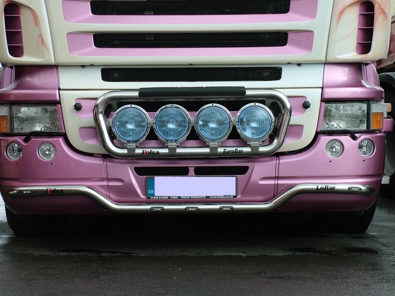 Unterfahrschutzrohr LoBar für Scania P/G/R-Reihe